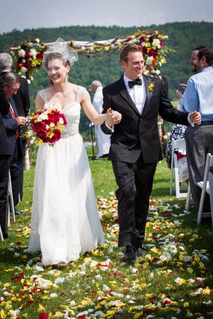 peak-season wedding